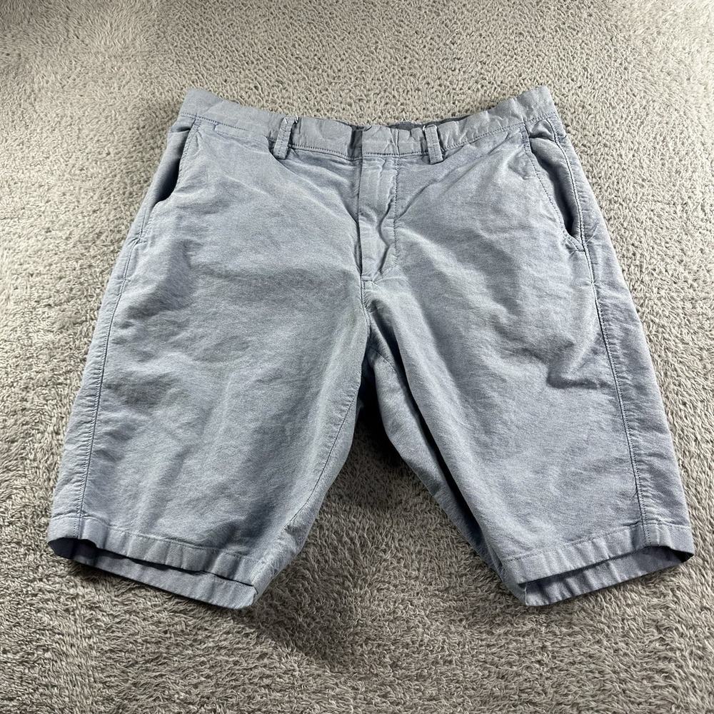 J.Crew Shorts Mens 33 Blue Lightweight 10.5 Board Chino Preppy Summer Spring